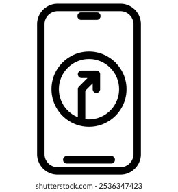 Localização GPS - localização GPS moderna ou símbolo de ícone de navegação