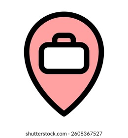 GPS location - modern GPS location or navigation icon symbol