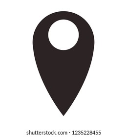 GPS location pin