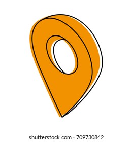 gps location pin icon image