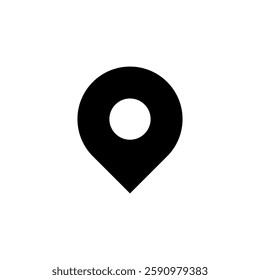 GPS Location Pin icon vector design template