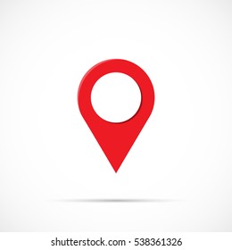 GPS location symbol.