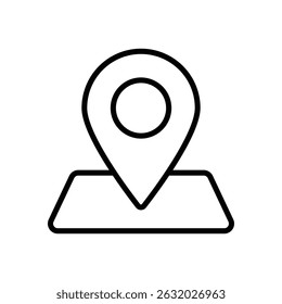 GPS Locator vector icon stock illustration