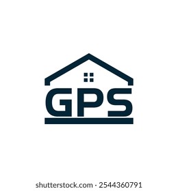 GPS logo. G P S design. White GPS letter. GPS, G P S letter logo design. G P S letter logo design in GOLD, 