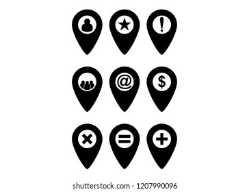 GPS logo vector image