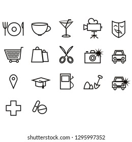 gps map icons