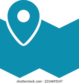 gps map location vector design