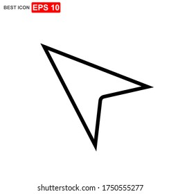 gps map navigation icon vector, sign