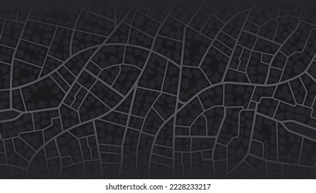 Gps map navigation to own house. View from above the map buildings. Detailed view of city. Decorative graphic tourist map City top view. Abstract background. Flat style, Vector, illustration isolated.