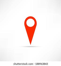 gps mark icon