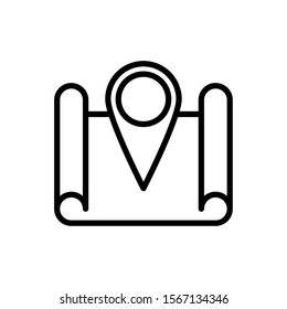 Gps mark and map design, travel navigation route road and location theme Vector illustration