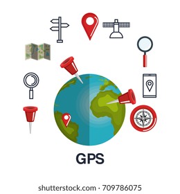 gps navigation app icons