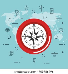 gps navigation app icons