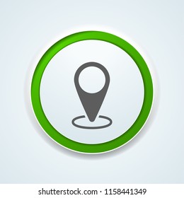 GPS Navigation button illustration