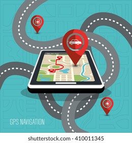 GPS navigation design 