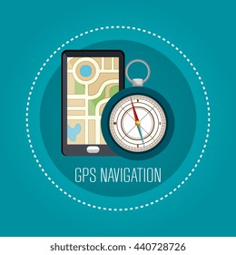 gps navigation design, vector illustration eps10 graphic 