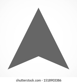 GPS navigation icon. Travel concept. Location pin on map vector icon. Compass, direction road.