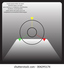 GPS navigation. icon. vector design