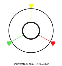 GPS navigation. icon. vector design