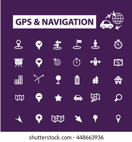GPS-Navigationssymbole