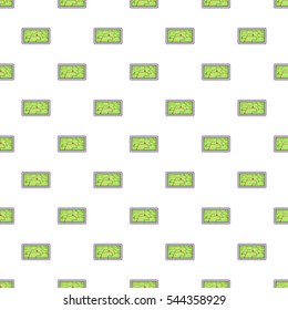GPS navigation pattern. Cartoon illustration of GPS navigation vector pattern for web