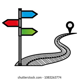 gps navigation route departure arrival destination
