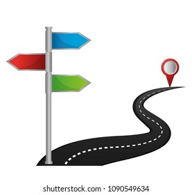 gps navigation route departure arrival destination