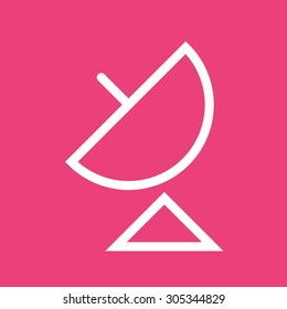 GPS, navigation, satellite icon vector image. Can also be used for mobile apps, phone tab bar and settings. Suitable for use on web apps, mobile apps and print media