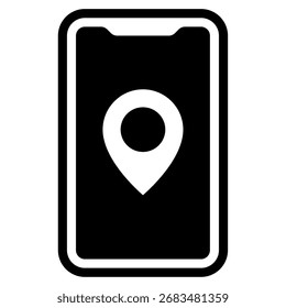 Sistema de navegação por GPS para orientação de rotas e direções de veículos.