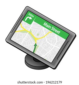 A GPS Navigation Unit.