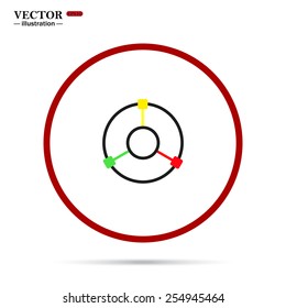 GPS navigation,  vector illustration, EPS 10
