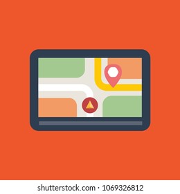 GPS navigator icon
