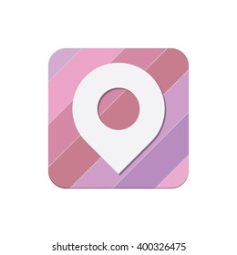 GPS phone and mobile apps icon