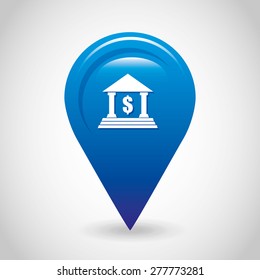 gps pin location design, vector illustration eps10 graphic 