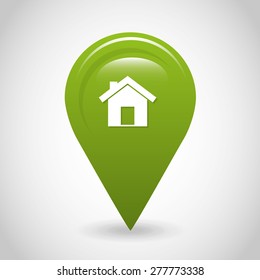 gps pin location design, vector illustration eps10 graphic 