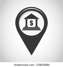 gps pin location design, vector illustration eps10 graphic 