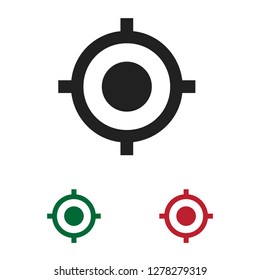 GPS Placeholder icon vector