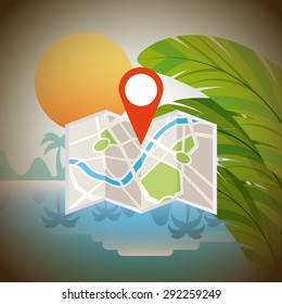 gps service design, vector illustration eps10 graphic 