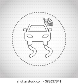 gps service icon design, vector illustration eps10 graphic 