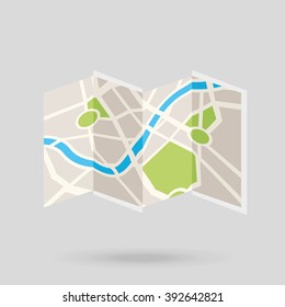 gps service icon design, vector illustration eps10 graphic 