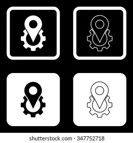 GPS settings icons
