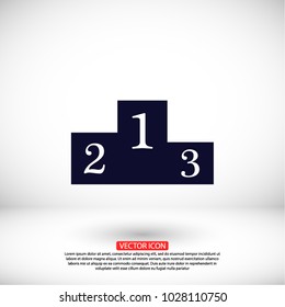 GPS - the sign location. Template logo.