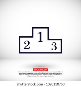 GPS - the sign location. Template logo.