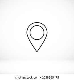 Gps Sign Location Template Logo 260nw 1039185475 
