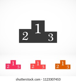 GPS - the sign location. Template logo.