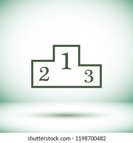 GPS - the sign location. Template logo.
