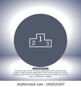 GPS - the sign location. Template logo . Lorem Ipsum Illustration design