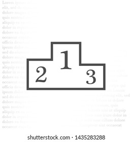 GPS - the sign location. Template logo . Lorem Ipsum Illustration design