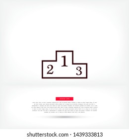 GPS - the sign location. Template logo . Lorem Ipsum Illustration design