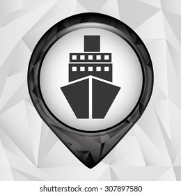 gps signal design, vector illustration eps10 graphic 